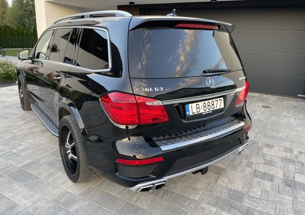 Mercedes-Benz GL cena 139999 przebieg: 138000, rok produkcji 2013 z Szepietowo małe 232